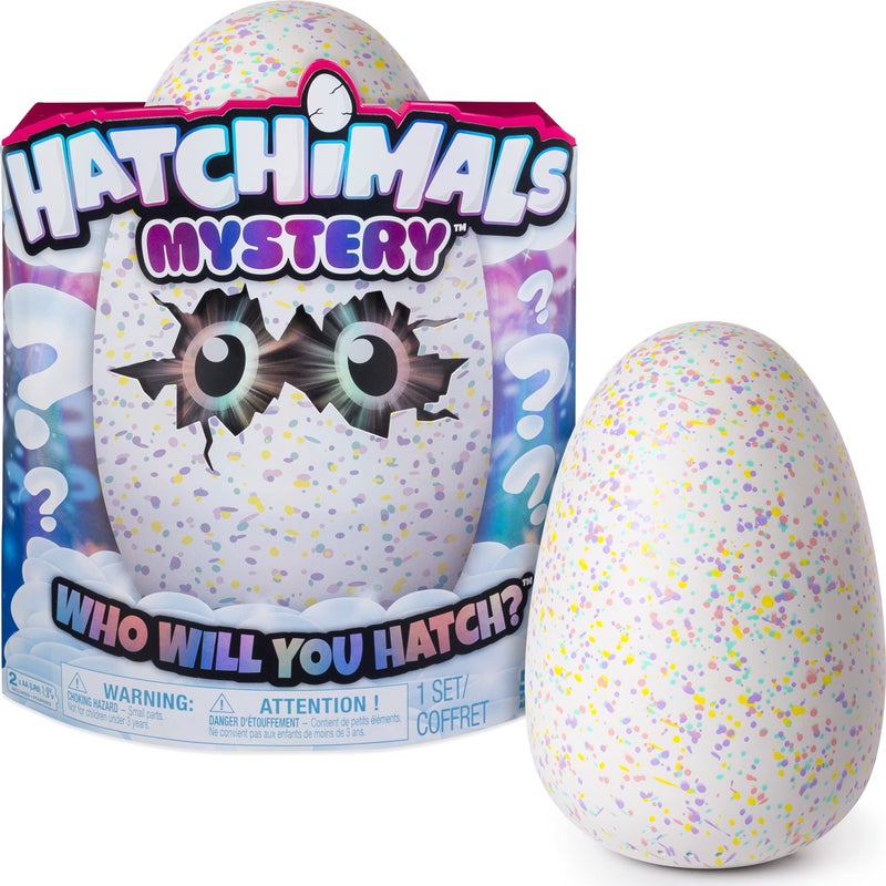 Hatchimals Mystery  Hatch 1 of 4 Fluffy Interactive Mystery Characters from Cloud Cove (Styles May Vary)  Multicolor - Image 1